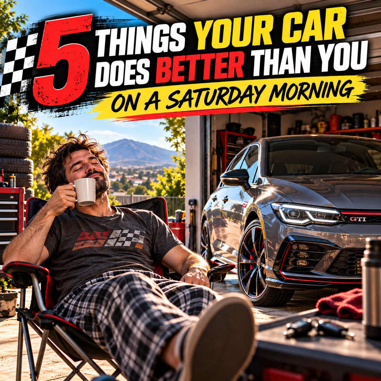 5 Things Your Car Does Better Than You on a Saturday Morning