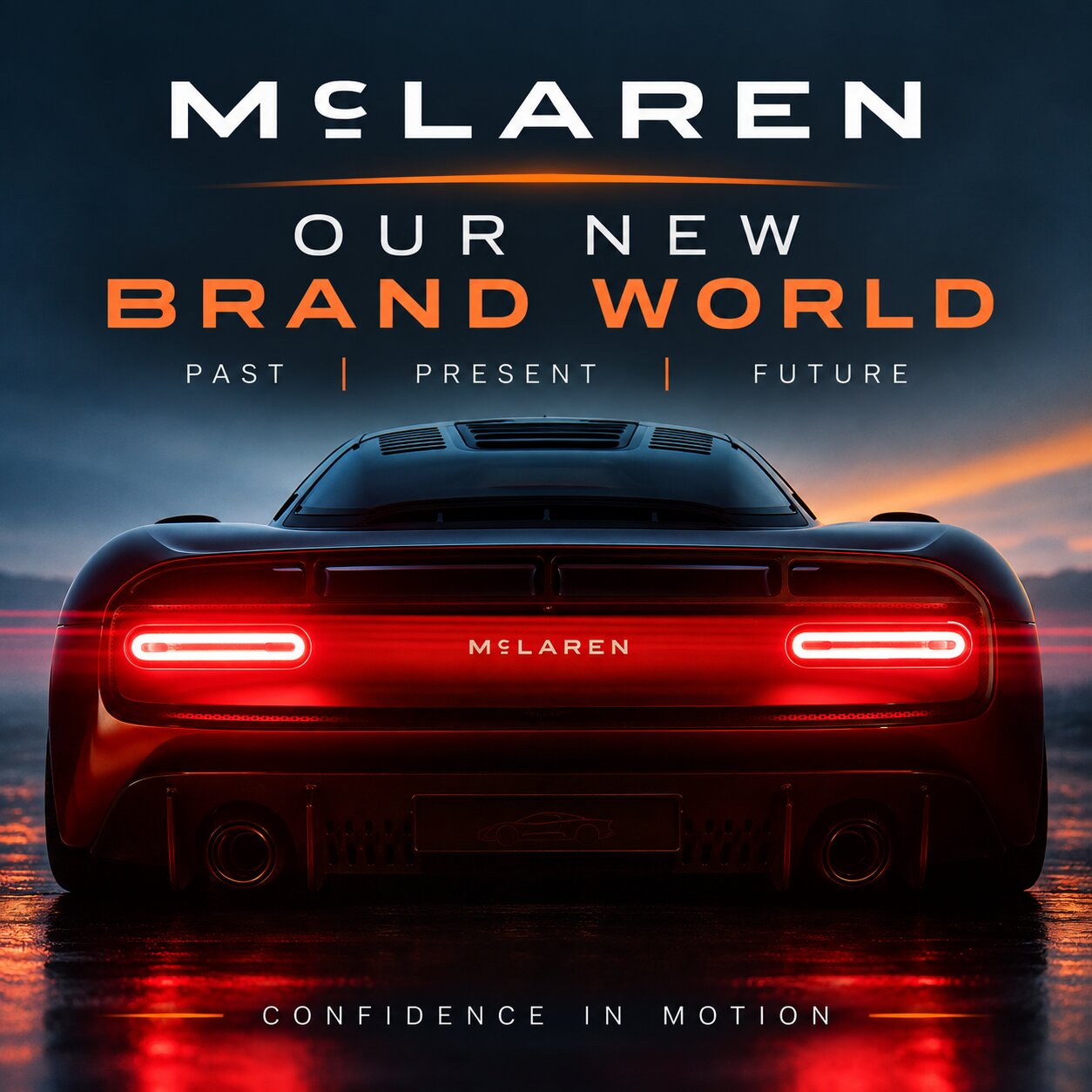 McLaren Reveals New Brand Identity Connecting Its Past, Present and Future