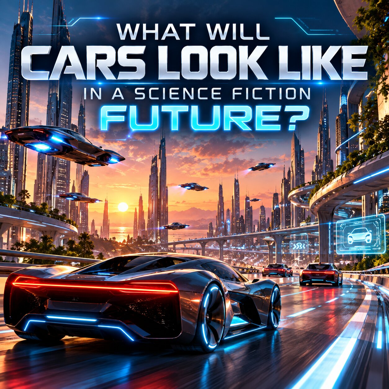 What Will Cars Look Like in a Science Fiction Future