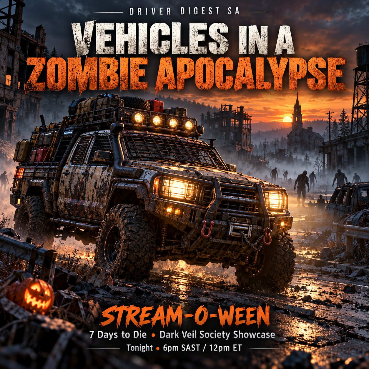 Vehicles in a Zombie Apocalypse: Tonight’s 7 Days to Die Stream