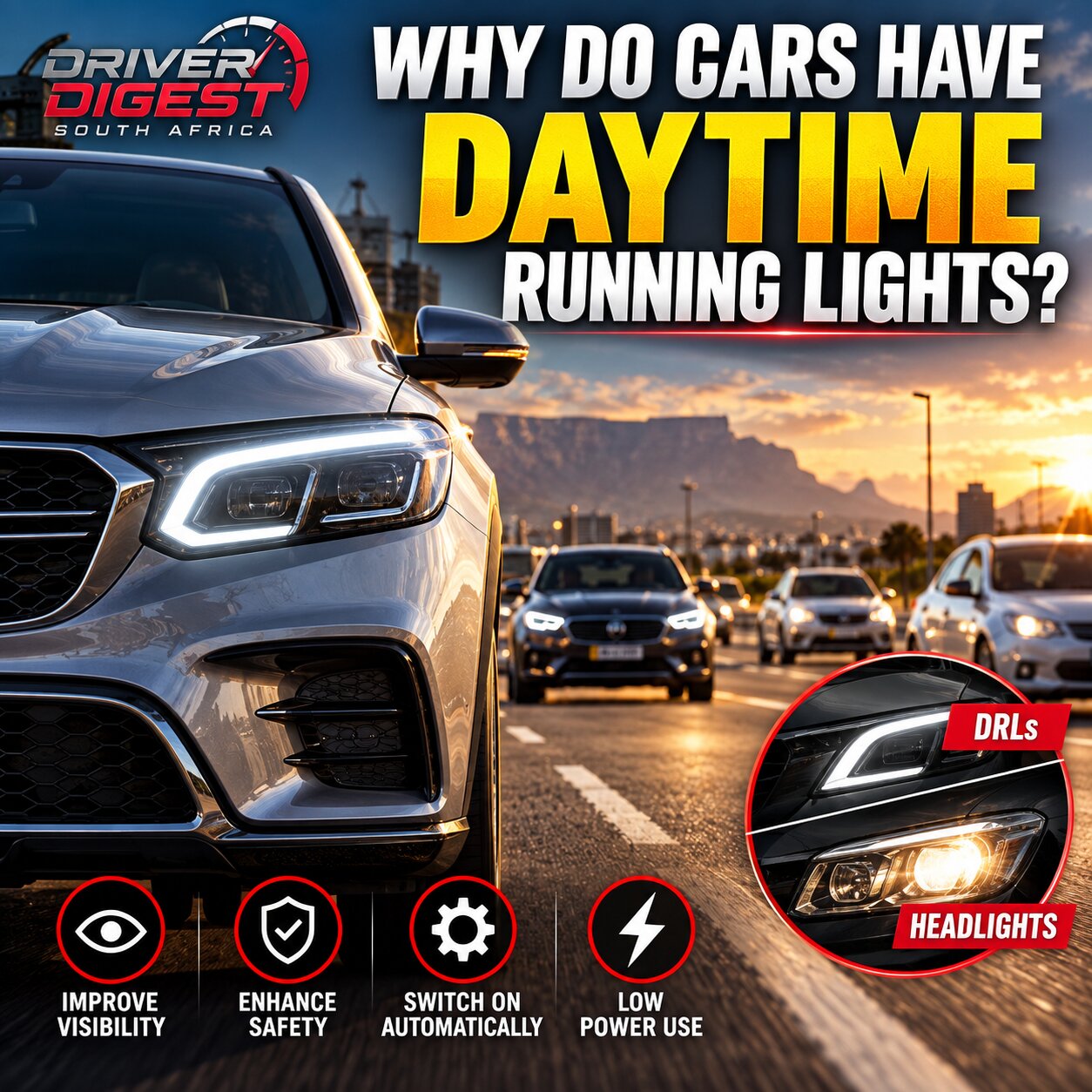 Why Do Cars Have Daytime Running Lights?