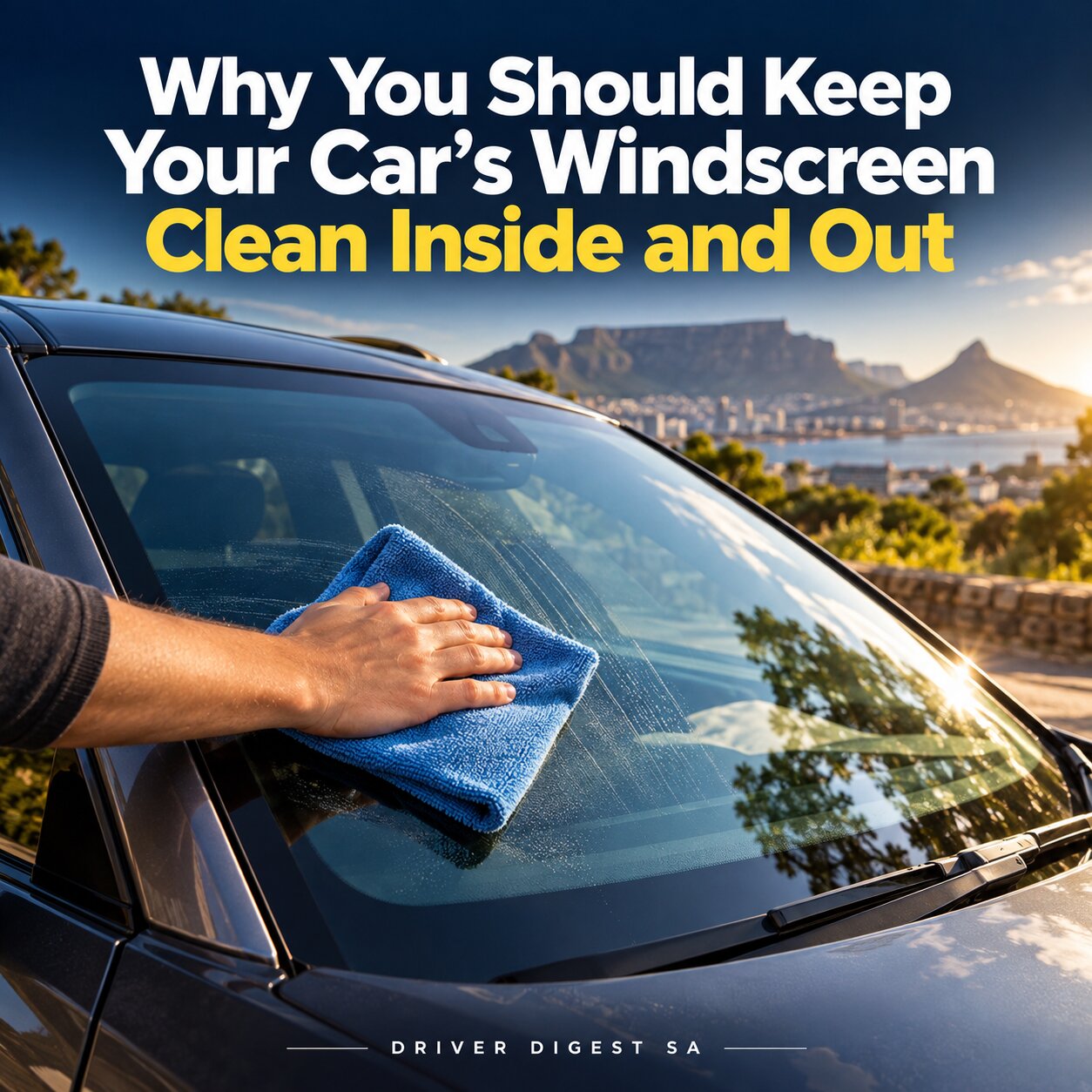 Why You Should Keep Your Car’s Windscreen Clean Inside and Out